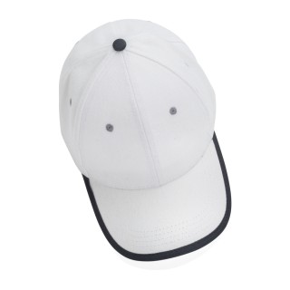 Gorra promocional de 6 paneles de algodón cepillado 280gr